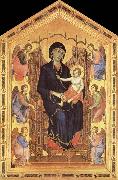 Duccio di Buoninsegna Her Madona and the Nino Entronizados,con six angelical china oil painting artist